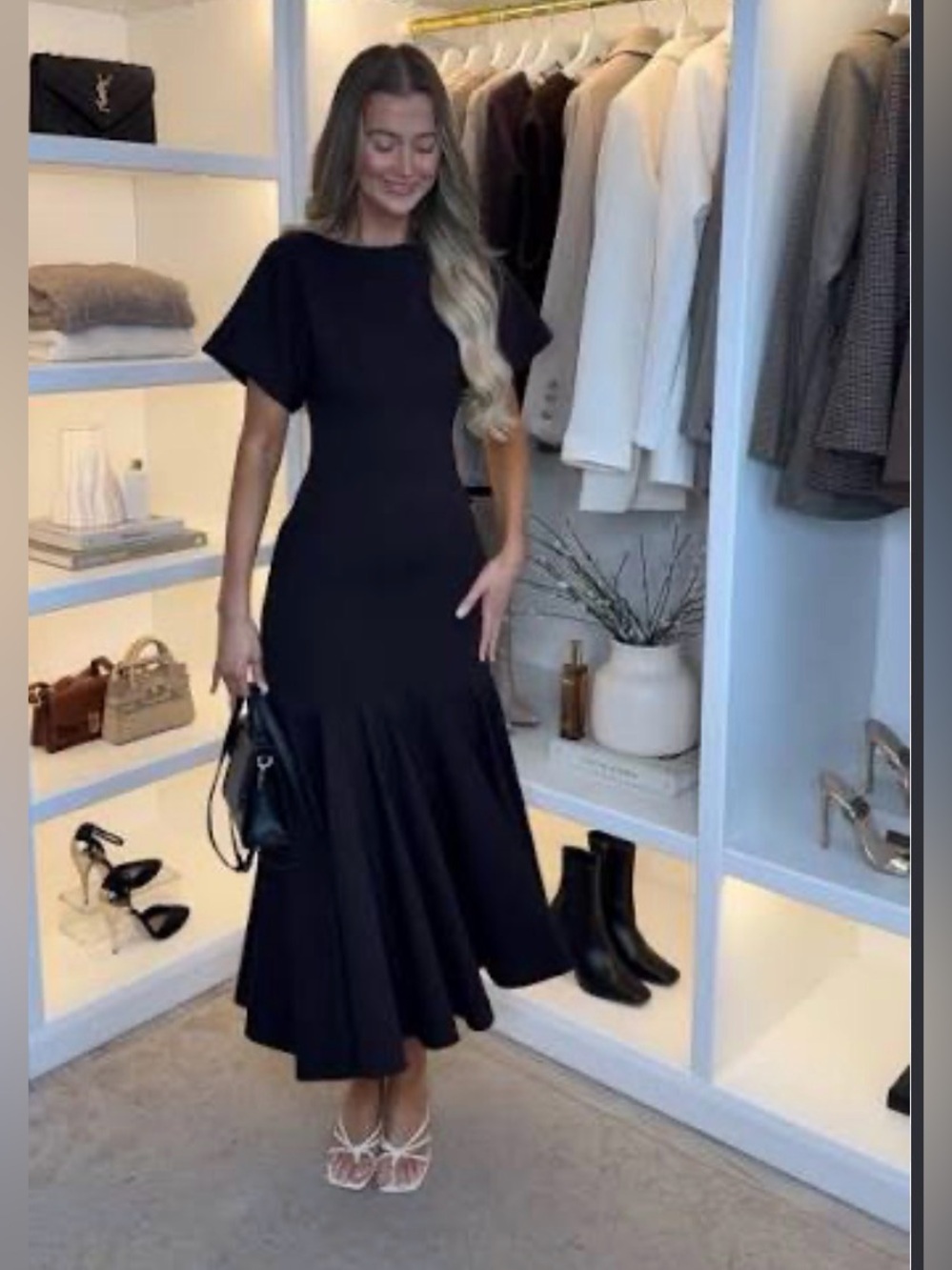 🔥🔥Zara flared combination dress
